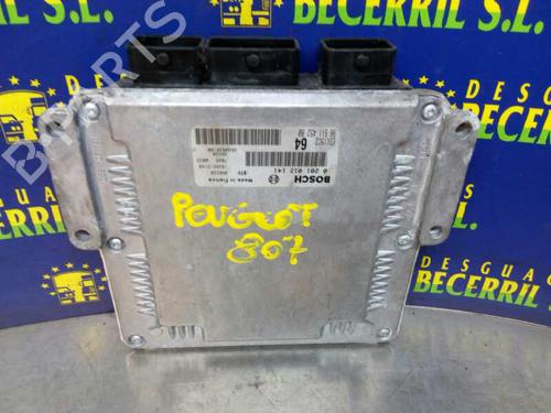 Used Engine control unit (ECU) PEUGEOT 807 (EB_) 2.0 HDi (107 hp) 16167935