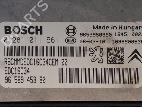 Engine control unit (ECU) CITROËN C5 II (RC_) 1.6 HDi (RC8HZB) | BP38968700M57 - Image 3