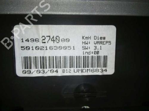 Instrument cluster PEUGEOT 807 (EB_)  | BP9432127C47 