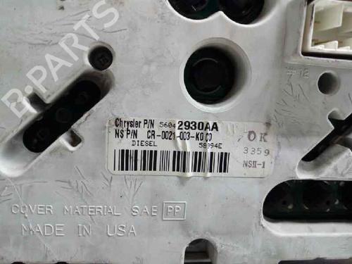 Instrument cluster JEEP GRAND CHEROKEE II (WJ, WG) 3.1 TD 4x4 | BP8451612C47 