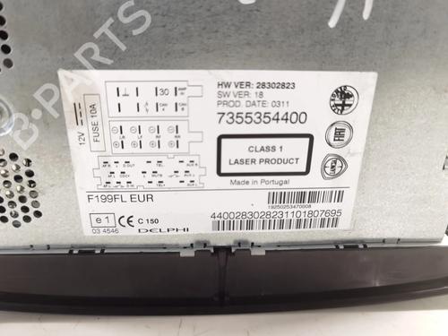 Radio FIAT PUNTO EVO (199_) 1.3 D Multijet (199AXC1A, 199BXC1A, 199AXT1A, 199BXT1A) | BP13216410E6 
