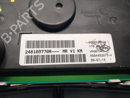 Instrument cluster DACIA DOKKER Express Box Body/MPV 1.5 dCi 75 / Blue dCi 75 (FEJW, FEAH) | BP23994147C47 