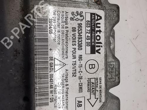 ECU airbags PEUGEOT 307 SW (3H) 1.6 HDI 110 | BP24318765M53 
