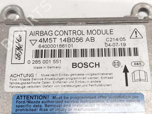 Kollisjonspute styreenhet FORD FOCUS C-MAX (DM2)  | BP13917652M53 