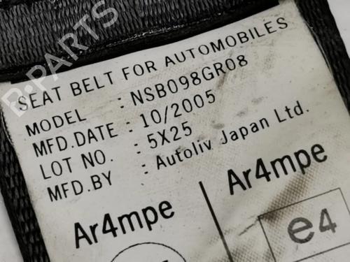 Front right seatbelt HONDA ACCORD VII (CL, CN) 2.2 i-CTDi (CN1) | BP10363322I25 