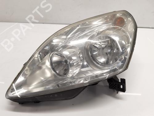 Used Left headlight Left headlight OPEL ZAFIRA / ZAFIRA FAMILY B (A05) 1.9 CDTI (M75) (120 hp) 34115045 34115045