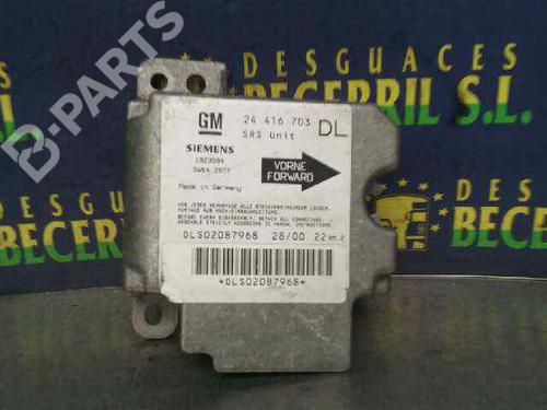 Used ECU airbags ECU airbags OPEL ASTRA G Hatchback (T98) 1.7 DTI 16V (F08, F48) (75 hp) 8434650 8434650