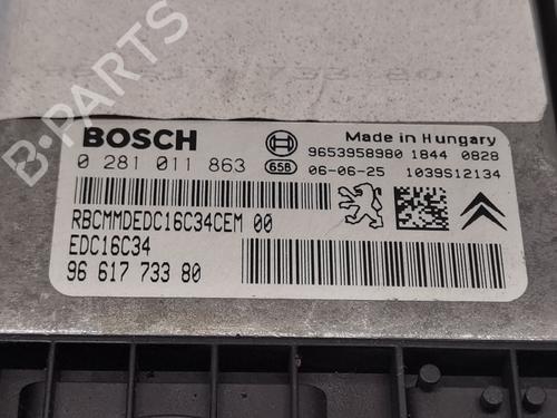 Engine control unit (ECU) CITROËN C4 I (LC_) 1.6 HDi | BP29520050M57 