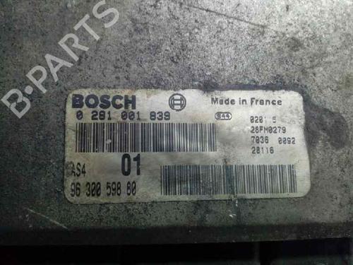 Engine control unit (ECU) CITROËN SAXO (S0, S1) 1.5 D | BP8477120M57 