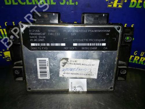Used Engine control unit (ECU) CITROËN XSARA (N1) 1.9 D (70 hp) 8434822