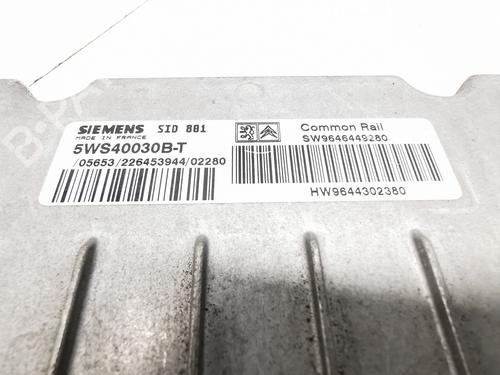 Engine control unit (ECU) PEUGEOT 307 (3A/C) 2.0 HDi 90 | BP30111336M57 