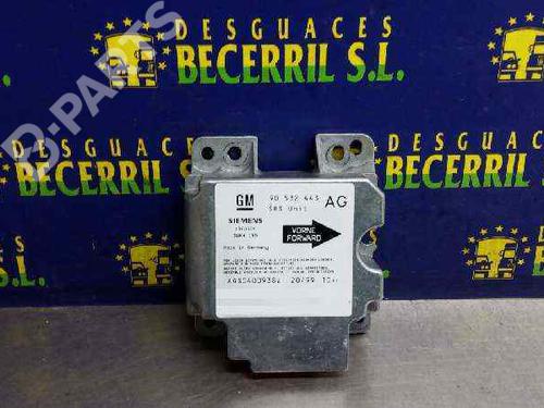 Used ECU airbags ECU airbags OPEL CORSA B (S93) 1.7 D (F08, F68, M68) (60 hp) 8449039 8449039