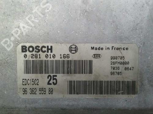 Engine control unit (ECU) PEUGEOT 406 (8B) 2.0 HDI 110 | BP16167950M57 