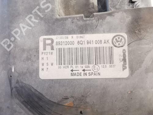 Right headlight VW POLO IV (9N_, 9A_) 1.4 TDI | BP29751080C29 