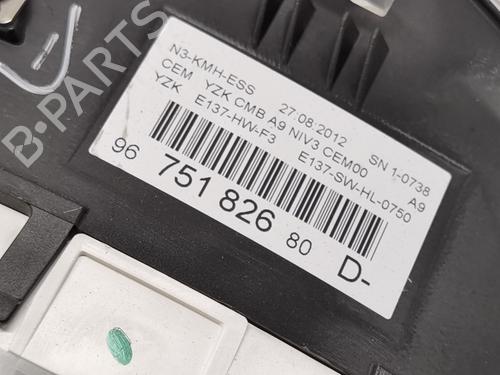 Instrument cluster PEUGEOT 208 I (CA_, CC_) 1.2 VTI 82 | BP24358109C47 