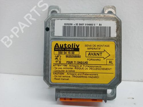Used ECU airbags PEUGEOT 206 Hatchback (2A/C) 1.4 LPG (75 hp) 9292402