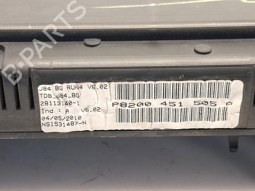 Instrument cluster RENAULT SCÉNIC II (JM0/1_) 1.9 dCi (JM0G, JM12, JM1G, JM2C) | BP29583702C47 