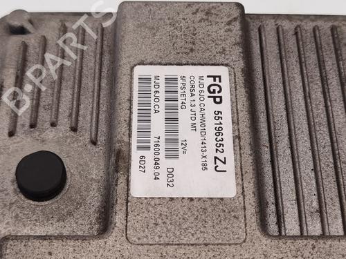 Engine control unit (ECU) OPEL CORSA C (X01) 1.3 CDTI (F08, F68) | BP27493734M57 