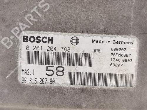 Engine control unit (ECU) CITROËN SAXO (S0, S1) 1.1 X, SX | BP23860963M57 