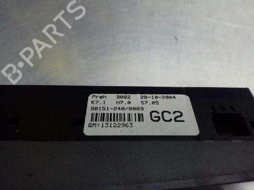 Climate control OPEL ASTRA H (A04) 1.7 CDTI (L48) | BP8445750I5 