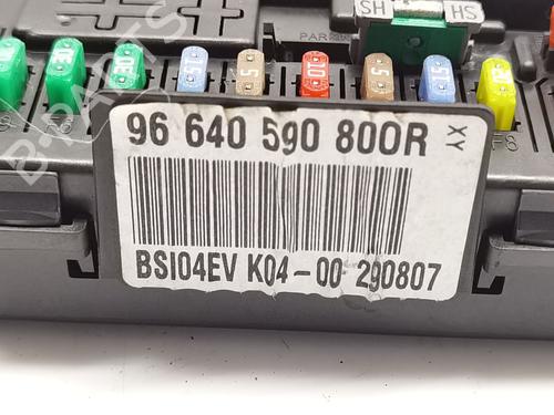 Fuse box CITROËN C4 Grand Picasso I (UA_) 1.6 HDi | BP30906406E1