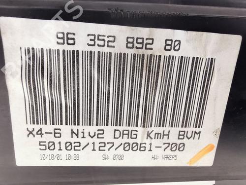 Instrument cluster CITROËN C5 I (DC_) 2.0 HDi (DCRHZB, DCRHZE) | BP36668594C47 - Image 3