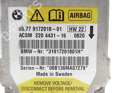 Kollisjonspute styreenhet BMW 5 (E60) 520 d | BP24052242M53 
