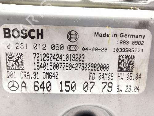 Engine control unit (ECU) MERCEDES-BENZ A-CLASS (W169) A 180 CDI (169.007, 169.307) | BP36596267M57 - Image 2