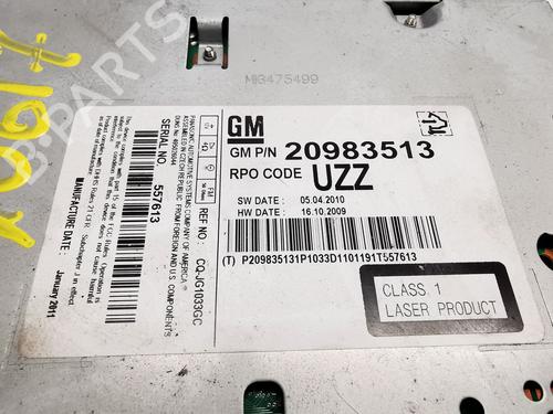 Radio OPEL INSIGNIA A (G09)  | BP25051450E6 