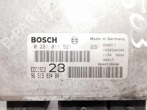 Engine control unit (ECU) CITROËN XSARA PICASSO (N68) 2.0 HDi | BP27680697M57 