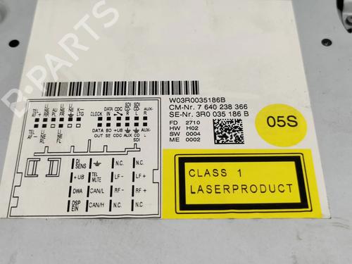 Radio SEAT EXEO (3R2) 2.0 TDI | BP10355461E6 