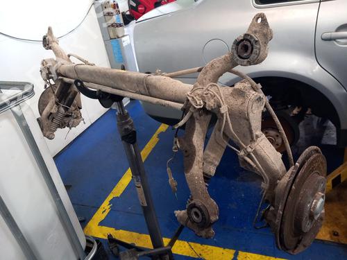 Used Rear axle PEUGEOT 206 CC (2D) 1.6 16V (2DNFUF, 2DNFUR) (109 hp) 24127410