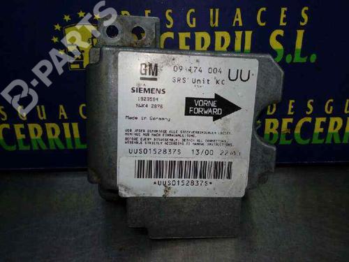 Used ECU airbags ECU airbags OPEL ASTRA G Hatchback (T98) 1.7 DTI 16V (F08, F48) (75 hp) 8444489 8444489