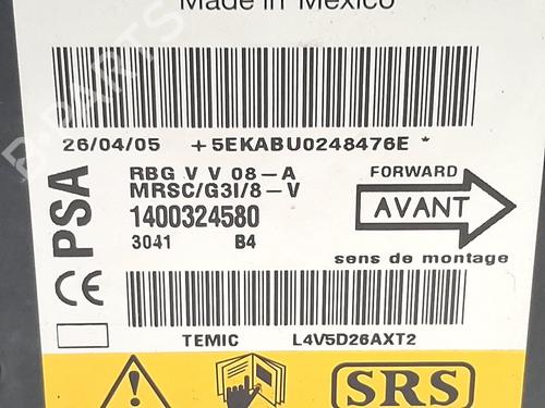 Kollisjonspute styreenhet FIAT ULYSSE (179_) 2.0 JTD | BP31052288M53