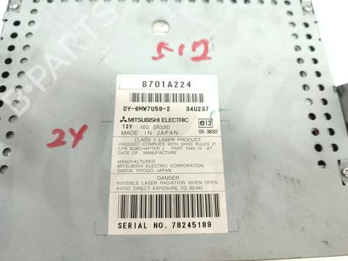 Radio MITSUBISHI OUTLANDER II (CW_W) 2.0 DI-D (CW8W) | BP9529035E6 