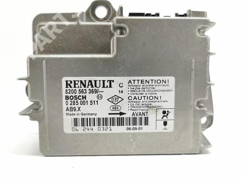 Used ECU airbags ECU airbags RENAULT CLIO III (BR0/1, CR0/1) 1.5 dCi (C/BR0G, C/BR1G) (68 hp) 10002211 10002211