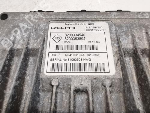 Engine control unit (ECU) NISSAN ALMERA II Hatchback (N16) 1.5 dCi | BP29831357M57 
