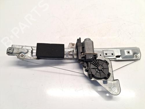 Rudehejsemekanisme venstre bagtil RENAULT MEGANE II (BM0/1_, CM0/1_) 1.6 16V (BM0C, CM0C) (113 hp) 28587793