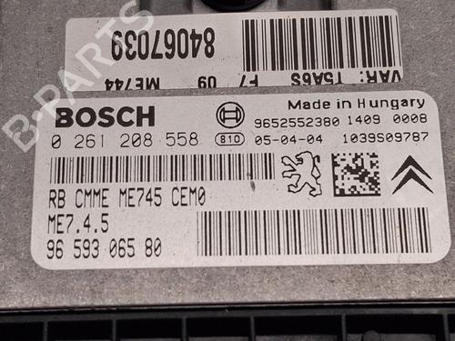 Engine control unit (ECU) PEUGEOT 307 (3A/C) 1.6 16V | BP29052375M57