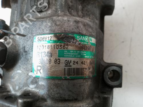 AC compressor OPEL MERIVA A MPV (X03) 1.7 CDTI (E75) | BP8461950M34 