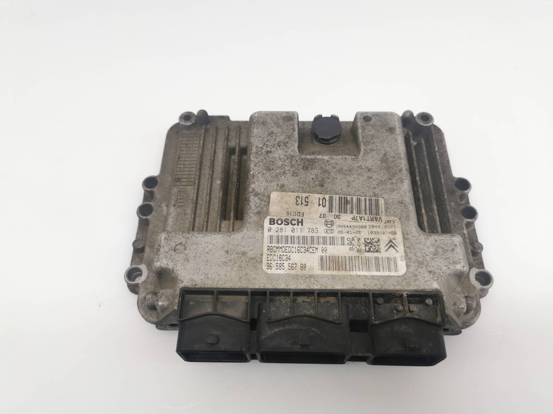 Used Engine control unit (ECU) PEUGEOT 206 Hatchback (2A/C) 1.4 HDi eco ...