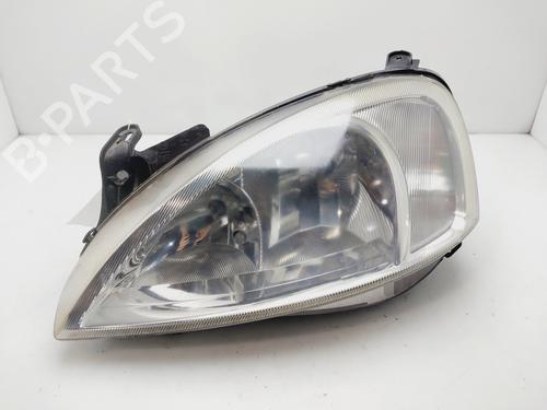 Venstre forlygte OPEL CORSA C (X01) [2000-2009]  29824565