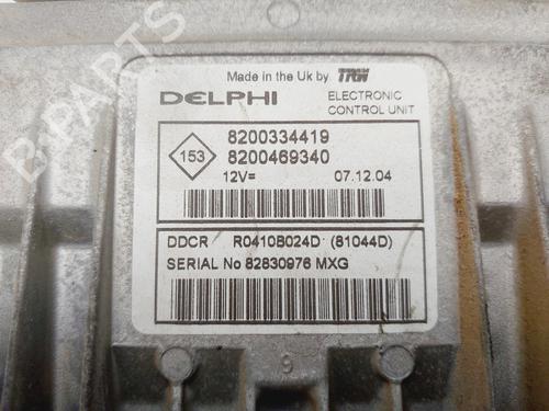 Engine control unit (ECU) RENAULT MEGANE II Saloon (LM0/1_)  | BP28099670M57 