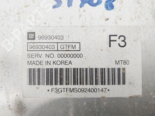 Engine control unit (ECU) CHEVROLET AVEO / KALOS Hatchback (T250, T255) | BP29704663M57