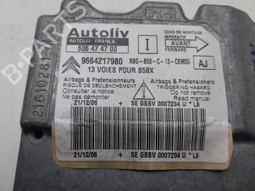 ECU airbags CITROËN C4 Grand Picasso I (UA_) 1.6 HDi | BP28278220M53 