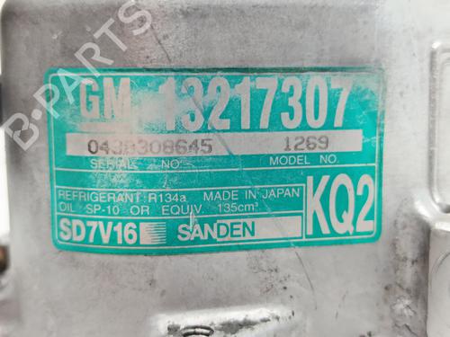 AC compressor OPEL VECTRA C (Z02)  | BP30043607M34 