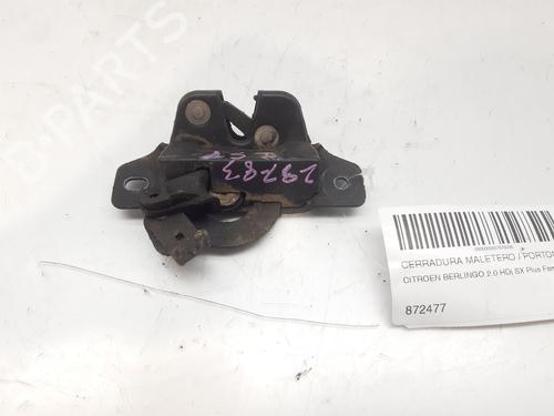 Used Tailgate lock CITROËN BERLINGO / BERLINGO FIRST Box Body/MPV (M_) 2.0 HDI 90 4WD (MBRHY, MCRHY) (90 hp) 12410851