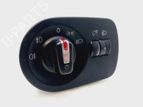 Used Headlight switch SEAT LEON (1P1) 1.9 TDI (105 hp) 30481866
