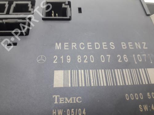 Comfort control module MERCEDES-BENZ CLS (C219) CLS 320 CDI (219.322) | BP9189154M56 