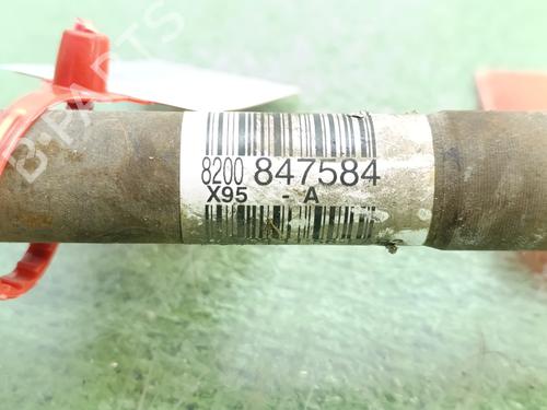Left front driveshaft RENAULT MEGANE III Hatchback (BZ0/1_, B3_) 1.5 dCi (BZ09, BZ0D, BZ1W, BZ29, BZ14) | BP31632816M38